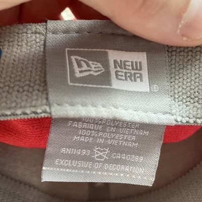 St Louis Cardinals Hat New Era Flex Small-Medium MLB Rare All Red - Thumbnail 7