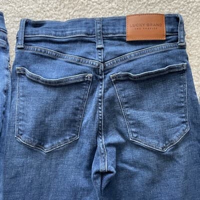 Jeans - Lucky Brand Lot of 3 Womens Size 2/26 Variety of Styles Blue - Thumbnail 18