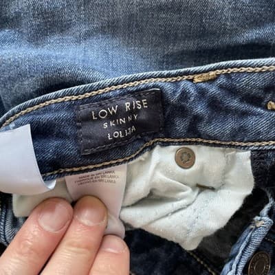 Jeans - Lucky Brand Lot of 3 Womens Size 2/26 Variety of Styles Blue - Thumbnail 13