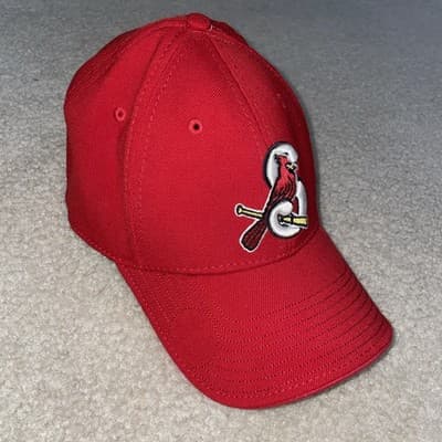 Springfield Cardinals Hat New Era 39Thirty Red 97% Wool 3% Spandex Medium-Large - Thumbnail 4