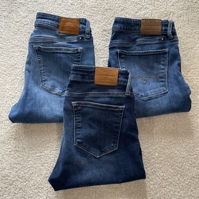 Jeans - Lucky Brand Lot of 3 Pairs Womens Size 8/29 Lolita: Skinny (2), Crop (1) - Thumbnail 18