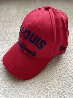 St Louis Cardinals Hat New Era 39Thirty Flex Medium-Large Rare Excellent - Thumbnail 3