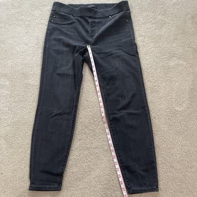 Liverpool Womens Jeans Size 14/32 Stretch Black Preowned Good - Thumbnail 5