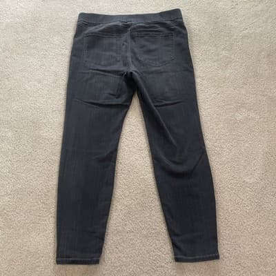 Liverpool Womens Jeans Size 14/32 Stretch Black Preowned Good - Thumbnail 7