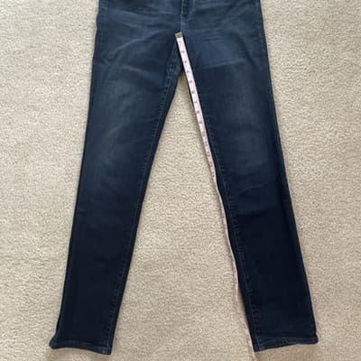 Adriano Goldschmied Jeans Womens Size 30R Prima Mid Rise Cigarette Preowned - Thumbnail 6