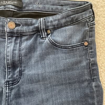 Liverpool Jeans Womens Size 12/31 Ankle Skinny Preowned Good - Thumbnail 6