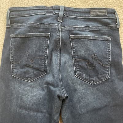 Adriano Goldschmied Jeans Womens Size 30R Prima Mid Rise Cigarette Preowned - Thumbnail 10