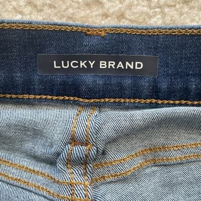 Lucky Brand Jeans Womens Size 4 Athletic Straight Blue Uni-fit Stretch - Thumbnail 3