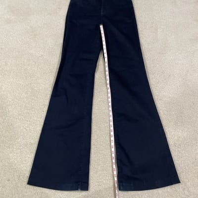 J Brand Womens Jeans Size 28 Dark Blue Flare Leg Preowned Excellent - Thumbnail 8