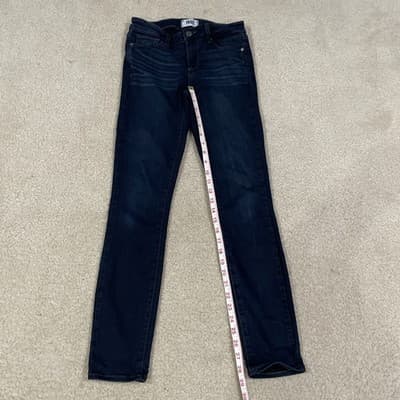 Paige Womens Jeans Size 26 Verdugo Ultra Skinny Stretch Blue Preowned Excellent - Thumbnail 6