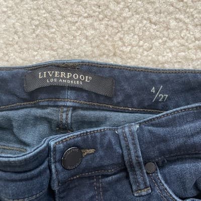 Liverpool Womens Jeans Size 4/27 Ankle Skinny Preowned Blue - Thumbnail 2