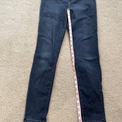 Liverpool Jeans High Rise Ankle Womens Size 4/27 Preowned Blue - Thumbnail 6