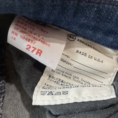 Adriano Goldschmied Womens Jeans Size 24R Legging Crop Super Skinny Preowned - Thumbnail 4