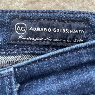 Adriano Goldschmied Womens Jeans Size 24R Legging Crop Super Skinny Preowned - Thumbnail 2