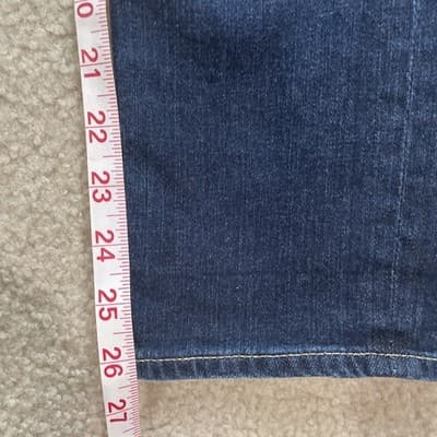 Adriano Goldschmied Womens Jeans Size 24R Distressed Ex-Boyfriend Slim Blue - Thumbnail 8