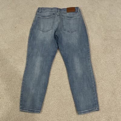 Lucky Brand Womens Jeans Low Rise Crop Lolita Size 10/30 Blue - Thumbnail 9