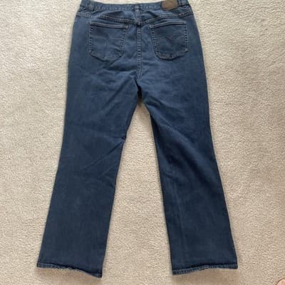 Lauren Jeans Premium Womens 16W Blue Preowned High Quality Durable - Thumbnail 7