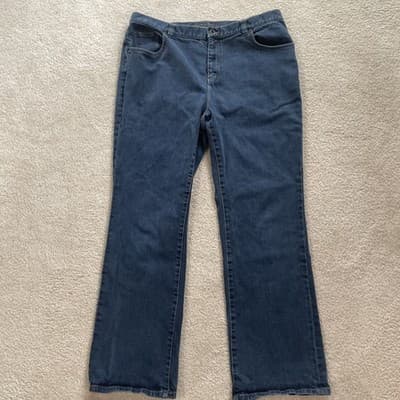 Lauren Jeans Premium Womens 16W Blue Preowned High Quality Durable - Thumbnail 4