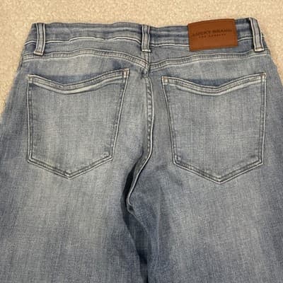 Lucky Brand Womens Jeans Low Rise Crop Lolita Size 10/30 Blue - Thumbnail 10