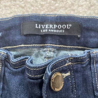 Liverpool Womens Jeans Size 10/30 Skinny Preowned Blue - Thumbnail 2