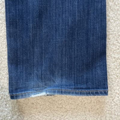 Adriano Goldschmeid Jeans The Protege Straight Leg Distressed 34x32 - Thumbnail 13