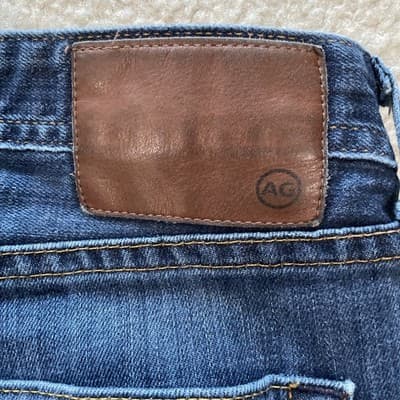 Adriano Goldschmeid Jeans The Protege Straight Leg Distressed 34x32 - Thumbnail 12