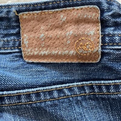 Adriano Goldschmeid Jeans The Protege Straight Leg Distressed 34x34 Blue - Thumbnail 12