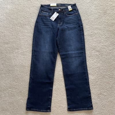 Judy Blue Straight Fit Mid Rise Womens Jeans 7/28 Short New with Tags - Thumbnail 5