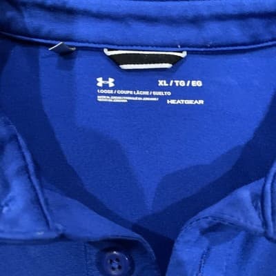 Under Armour Loose Fit Polo Mens Large University of Kentucky Preowned - Thumbnail 3