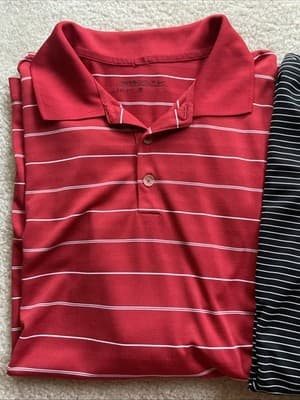 Nike Dri Fit Golf Polos Lot of 3 Mens xl Preowned Excellent - Thumbnail 2