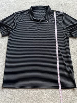Nike Dri Fit Golf Polos Lot of 3 Mens xl Preowned Excellent - Thumbnail 13