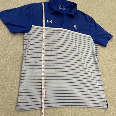 Under Armour Loose Fit Polo Mens Large University of Kentucky Preowned - Thumbnail 6