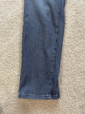 J Brand Womens Cass Vin Stripe w Zippers at Ankles Size 30 Preowned Excellent - Thumbnail 3