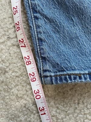 Levi's 501 Curve Straight Leg Womens 25x30 Preowned Good - Thumbnail 6