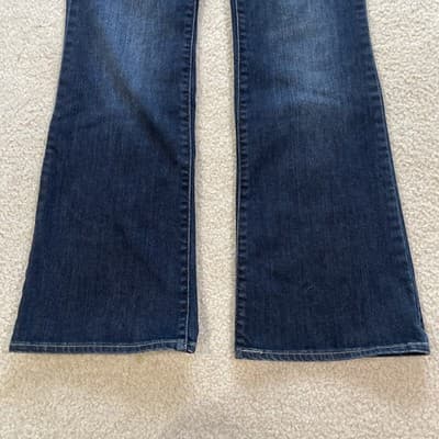 Levis Bold Curve Bootcut Jeans Womens Size 28 Preowned Excellent Blue - Thumbnail 4