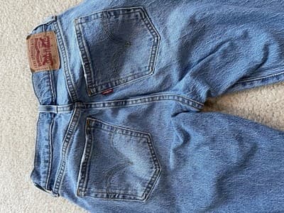 Levi's 501 Curve Straight Leg Womens 25x30 Preowned Good - Thumbnail 8