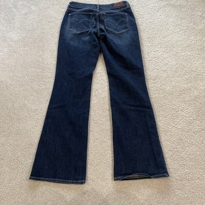 Levis Bold Curve Bootcut Jeans Womens Size 28 Preowned Excellent Blue - Thumbnail 7