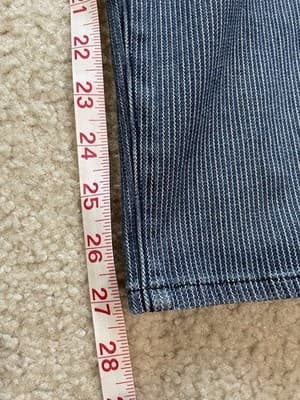 J Brand Womens Cass Vin Stripe w Zippers at Ankles Size 30 Preowned Excellent - Thumbnail 9