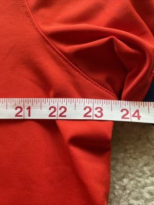 Nike Dri Fit Golf Polo Red-Orange Mens Size xl Preowned Excellent - Thumbnail 9