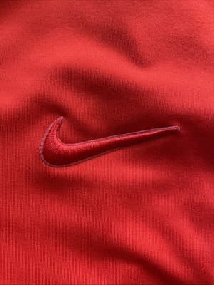 Nike Dri Fit Golf Polo Red-Orange Mens Size xl Preowned Excellent - Thumbnail 4