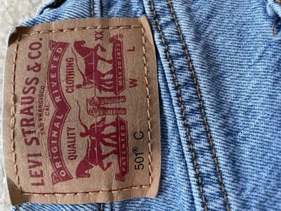 Levi's 501 Curve Straight Leg Womens 25x30 Preowned Good - Thumbnail 9