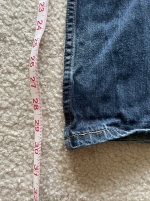 Levis 514 Straight Jeans Mens 34x30 Blue Preowned Good - Thumbnail 10