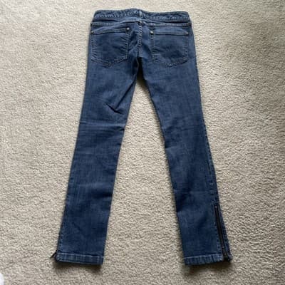 Free People Jeans Zipper Ankle Womens Size 27 Preowned Good - Thumbnail 9