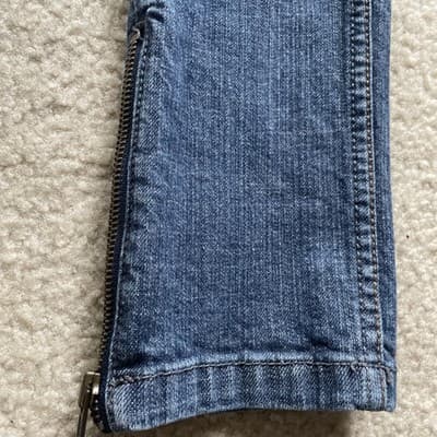 Free People Jeans Zipper Ankle Womens Size 27 Preowned Good - Thumbnail 5