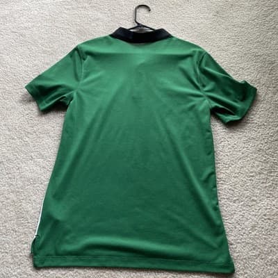 Nike Dri Fit NFL Philadelphia Eagles Polo Size Small Preowned Green White Black - Thumbnail 10