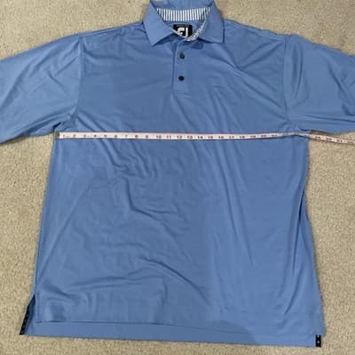 Footjoy Mens Large Golf Polos Lot of 2, Country Club Logos - Thumbnail 14