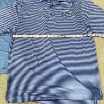 Footjoy Mens Large Golf Polos Lot of 2, Country Club Logos - Thumbnail 10