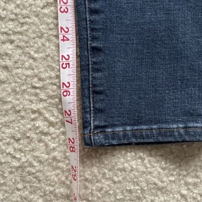 Pistola Womens Jeans Size 28 Dark Blue Preowned Excellent - Thumbnail 8