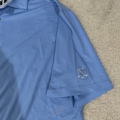 Footjoy Mens Large Golf Polos Lot of 2, Country Club Logos - Thumbnail 5