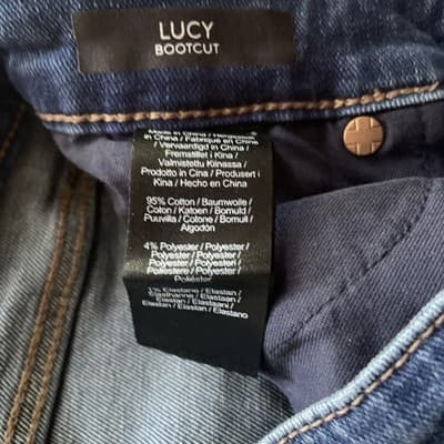 Liverpool Lucy Bootcut Dark Blue Jeans Womens Size 2/26 Preowned Excellent - Thumbnail 3